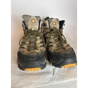 Merrell Moab 2 Walnut Hiking Boots Performance Mens Size 14 Vibram